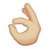 OK Hand: Medium-Light Skin Tone, the previous design
