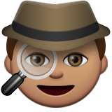 Detective: Medium Skin Tone, the design in this release