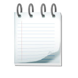 Spiral Notepad as drawn by Apple in iOS 9.3