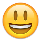 Grinning Face with Big Eyes, the previous design