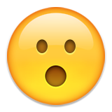 Face with Open Mouth, the previous design