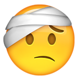 Face with Head-Bandage, the previous design