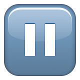 Pulsante Pausa as drawn by Apple in iOS 9.3