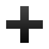 加 as drawn by Apple in iOS 9.3