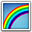 Rainbow as drawn by Apple in iPhone OS 2.2