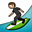 Person Surfing, the design in this release