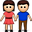 Woman and Man Holding Hands, the design in this release