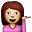 Person Tipping Hand, the design in this release