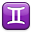 Gemini as drawn by Apple in iPhone OS 2.2
