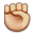 Raised Fist, the design in this release