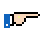 Backhand Index Pointing Right, the previous design
