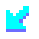 Down-Left Arrow as drawn by au by KDDI in Type C 2