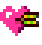 Heart with Arrow, the previous design