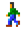 Person Walking, the previous design
