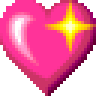 Sparkling Heart, the previous design
