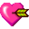 Heart with Arrow, the previous design