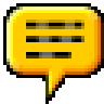 Speech Balloon as drawn by au by KDDI in Type D 2