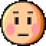 Confounded Face as drawn by au by KDDI in Type D 2