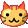 Pouting Cat as drawn by au by KDDI in Type D 2