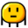 Person Raising Hand, the previous design
