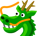 Dragon Face as drawn by au by KDDI in Type D 3