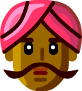 Person Wearing Turban, the design in this release