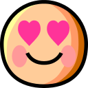 Smiling Face with Heart-Eyes, the design in this release