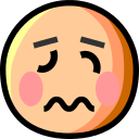 Confounded Face as drawn by au by KDDI in Type D 3