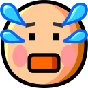 Anxious Face with Sweat, the design in this release