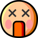 Face with Crossed-Out Eyes, the design in this release