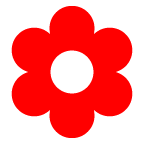 开花 as rendered by au by KDDI