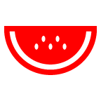 Wassermelone as rendered by au by KDDI