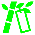 Tanabata-Baum as rendered by au by KDDI