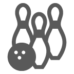 bowling as rendered by au by KDDI