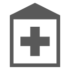 hospital as rendered by au by KDDI