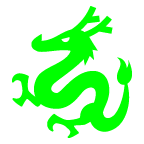 Dragon Face as drawn by au by KDDI in Type F