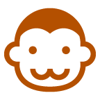cara de mono as rendered by au by KDDI