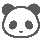 rosto de panda as rendered by au by KDDI