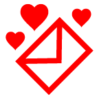 lettera d’amore as rendered by au by KDDI