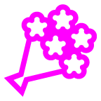 Blumenstrauß as rendered by au by KDDI