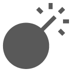bomb as rendered by au by KDDI