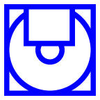 computer disk as rendered by au by KDDI