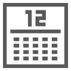calendar as rendered by au by KDDI