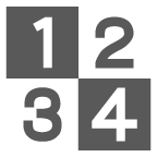 input numbers as rendered by au by KDDI