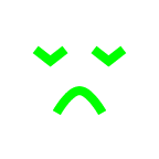 وجه متأمل as rendered by au by KDDI