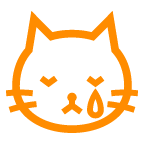 Crying Cat as drawn by au by KDDI in Type F