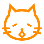 Erschöpfte Katze as drawn by au by KDDI in Type F