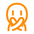 Person Gesturing NO as drawn by au by KDDI in Type F