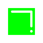 black medium square as rendered by au by KDDI