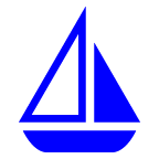 Segelboot as rendered by au by KDDI